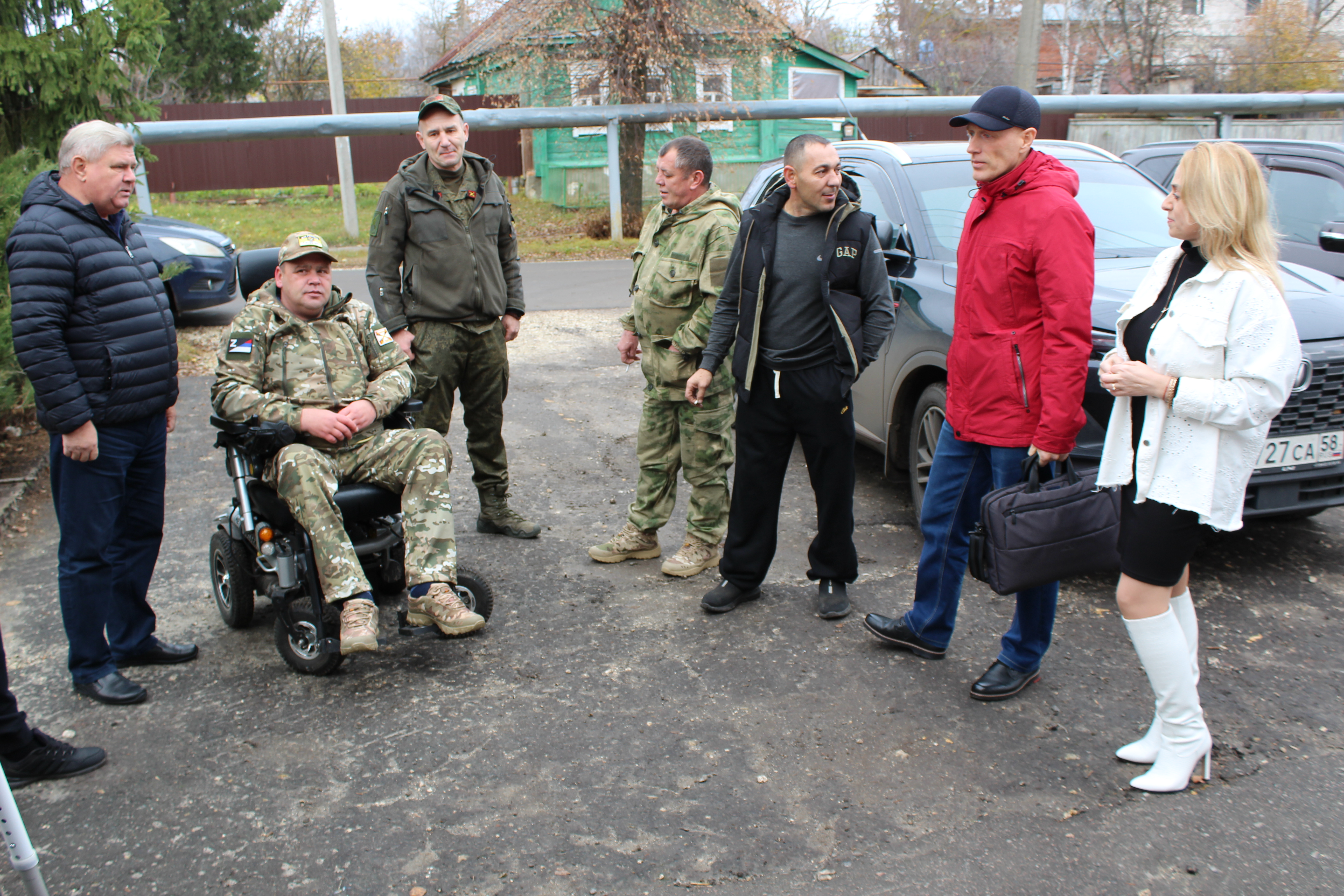 Управляющий Отделением СФР по Пензенской области Михаил Буданов встретился с ветеранами СВО