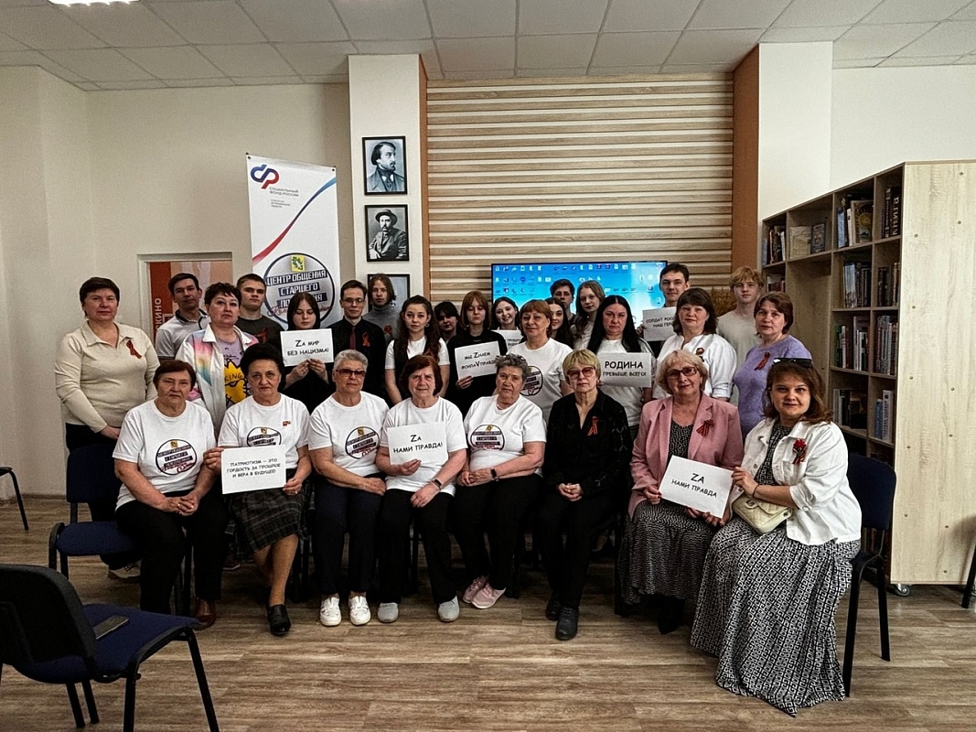 «Марафон Победы», «А музы не молчали на войне» – как прошел День Победы в  Центрах общения старшего поколения в Пензенской области