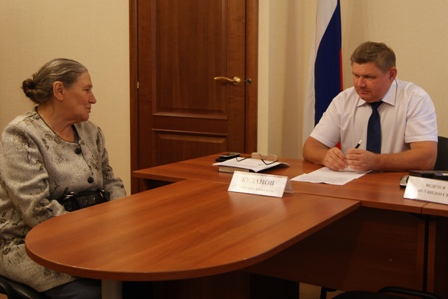 Управляющий Отделением ПФР по Пензенской области М.Ю.Буданов провел прием граждан в Приемной Президента РФ в Пензенской области