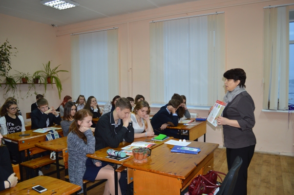 Об основах пенсионного обеспечения рассказали старшеклассникам Себежской средней школы