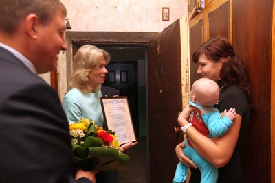 В Псковской области  вручили 25-тысячный сертификат на материнский капитал