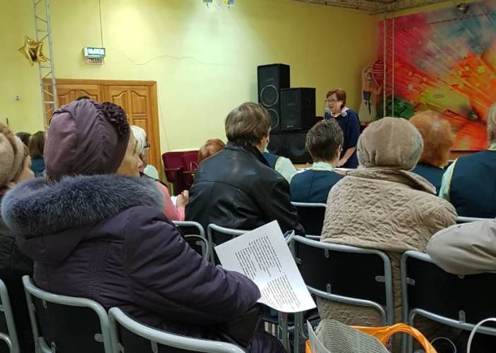 В Великих Луках  слушателям Университета  третьего возраста разъяснили порядок индексации пенсий в 2019 году