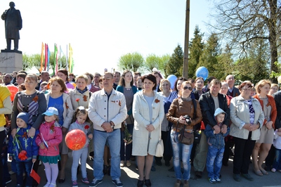 Коллектив Управления ПФР в Себежском районе принял участие в праздновании Дня Победы