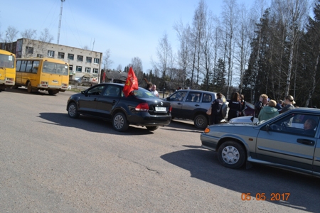 В автопробеге по местам боевой славы Плюсского района приняли участие сотрудники Отдела ПФР