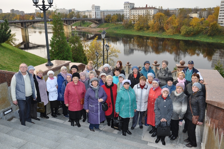  Члены Новосокольнического районного отделения Союза пенсионеров России побывали в Белоруссии