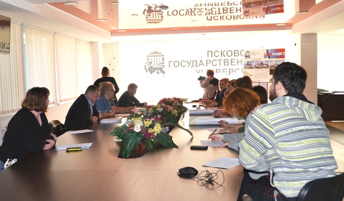 В Псковском государственном университете прошла встреча с начальником Управления ПФР 