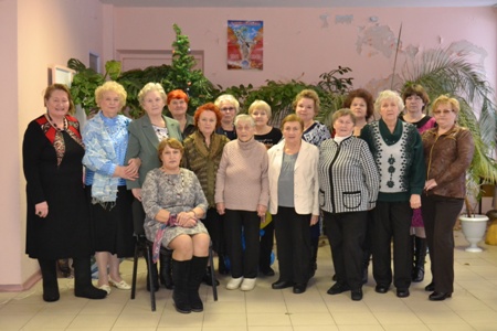 В Струго-Красненском районе  члены Местного отделения «Союза пенсионеров» отметили  Старый Новый год