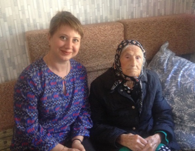 В Шиловском районе специалисты ПФР навестили пенсионерку, отметившую 100 - летний юбилей 