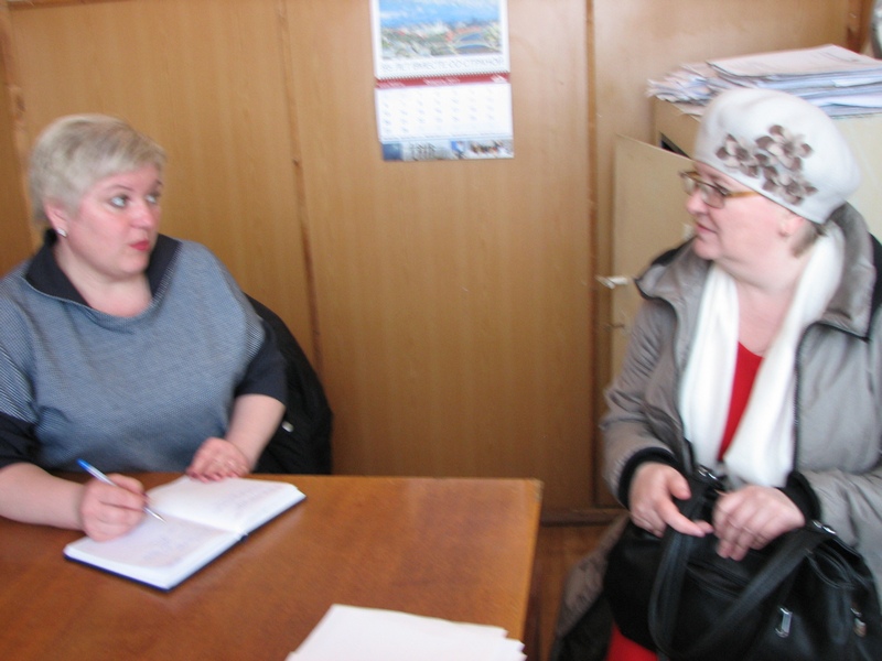 Специалисты ПФР встретились с жителями с. Истье Старожиловского района 