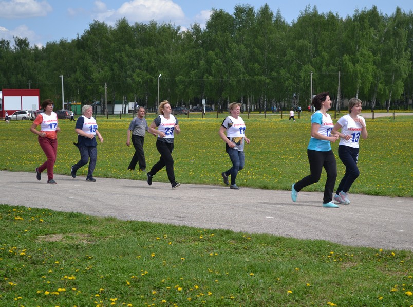 Работники ПФР в Старожиловском районе сдали нормативы ГТО 