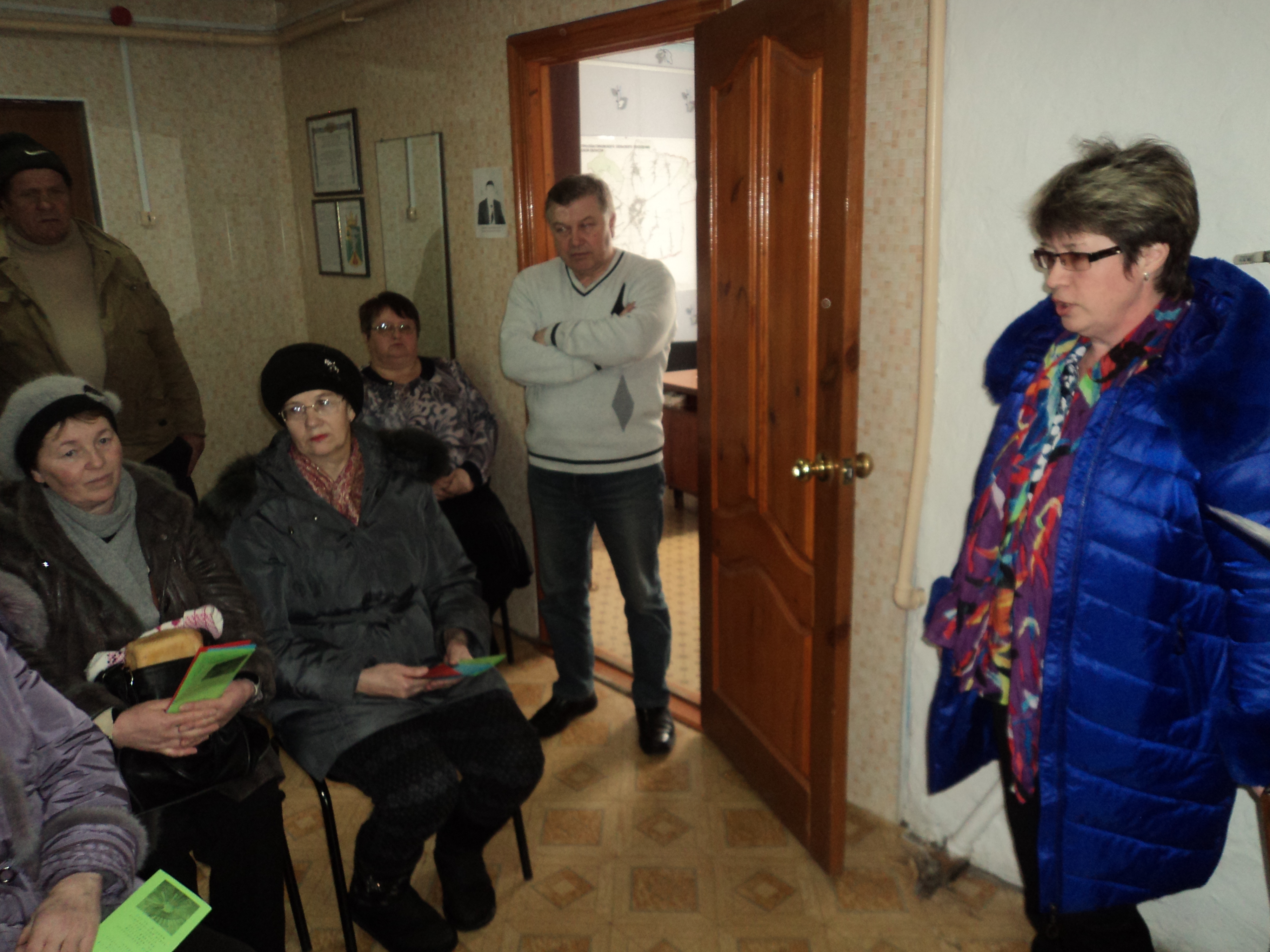 Мобильная клиентская служба ПФР выехала в село Чучковского района 