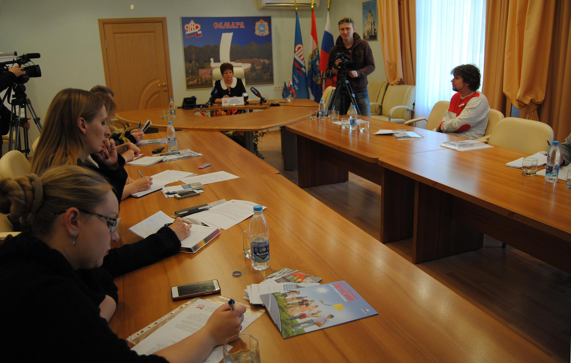 В Отделении ПФР по Самарской области состоялся брифинг, посвященный индексации пенсий