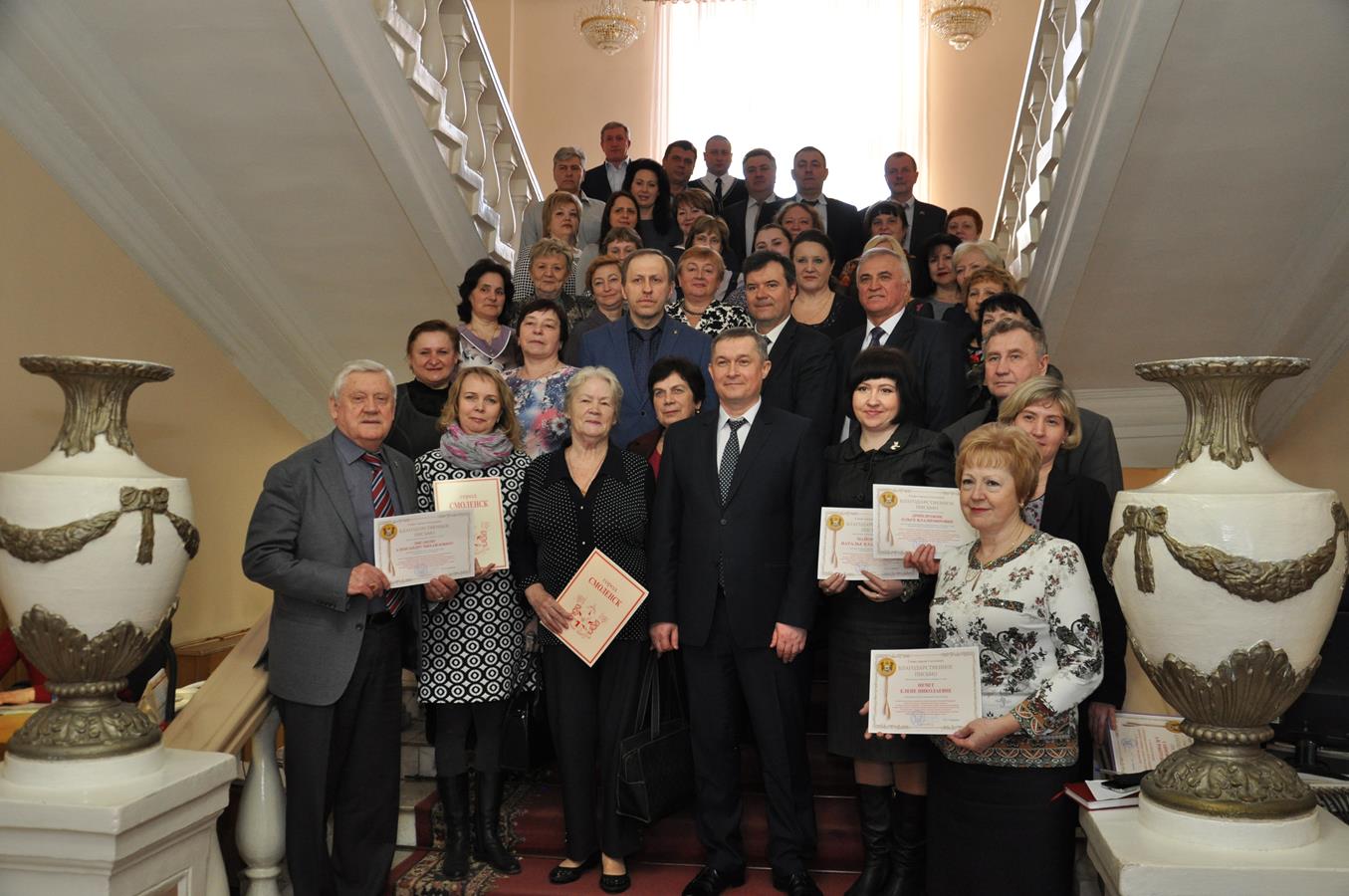 Управляющему ОПФР по Смоленской области Ю.А. Селезневу вручено Благодарственное письмо.