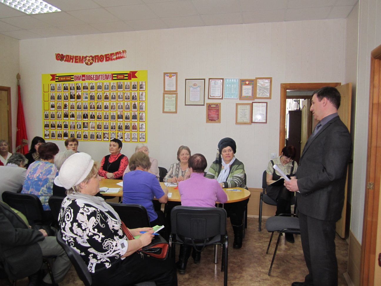 В Невьянске состоялась встреча с председателями совета ветеранов 