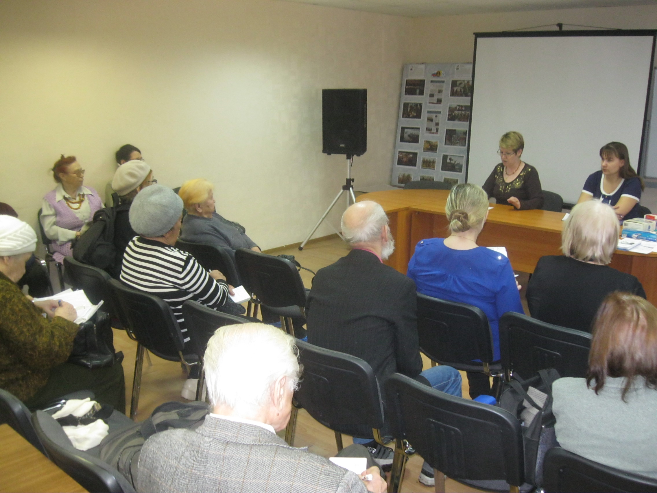 Управление ПФР в Железнодорожном районе провело встречу с представителями общественных организаций