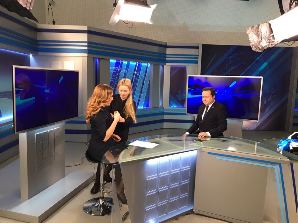 Эдуард Вафин дал интервью телеканалу «Россия 24»