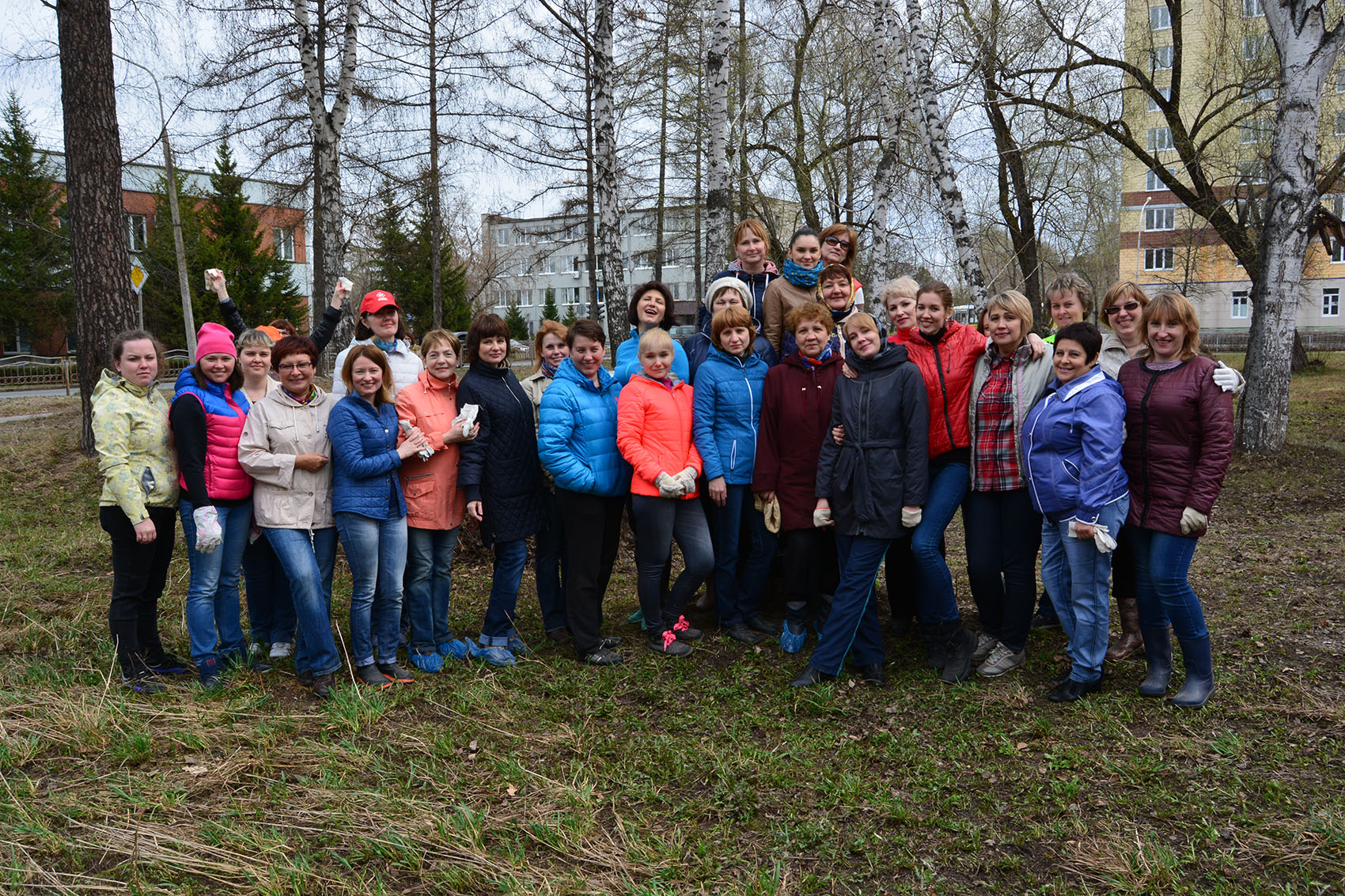  Специалисты северского Управления приняли участие в общегородском субботнике