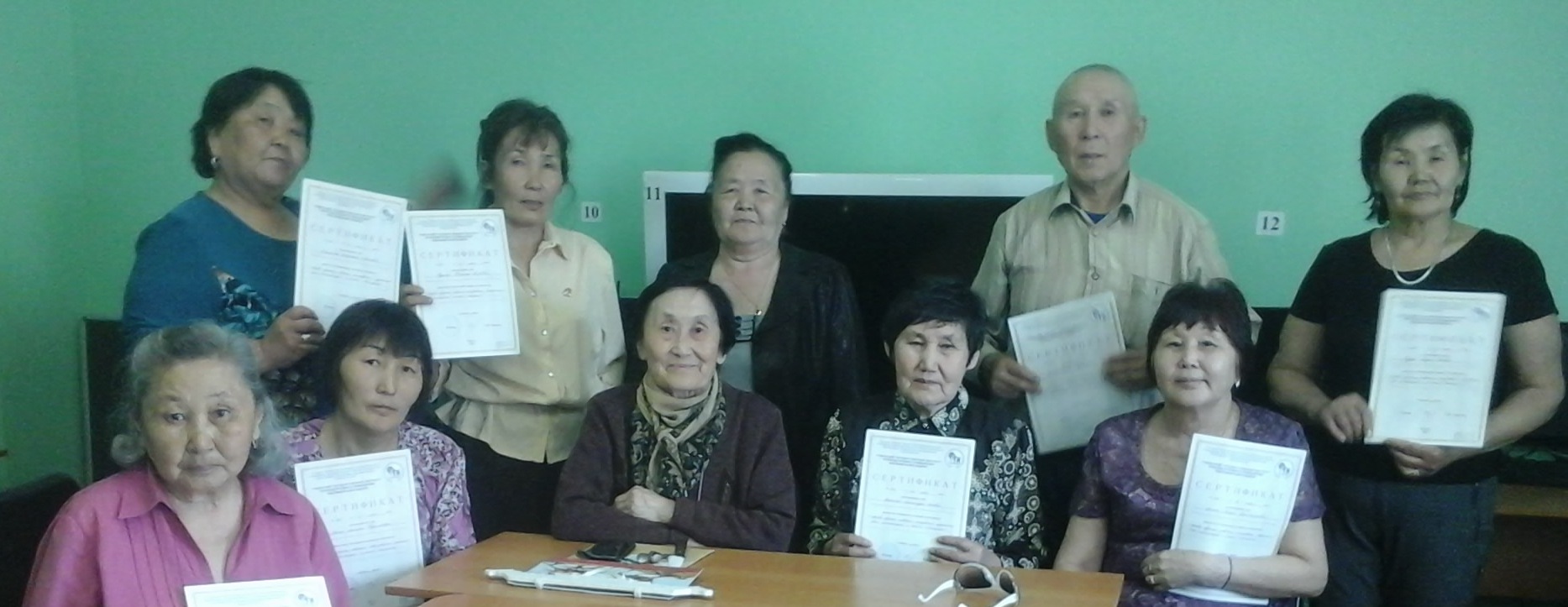 Кызылские пенсионеры осваивают просторы интернета