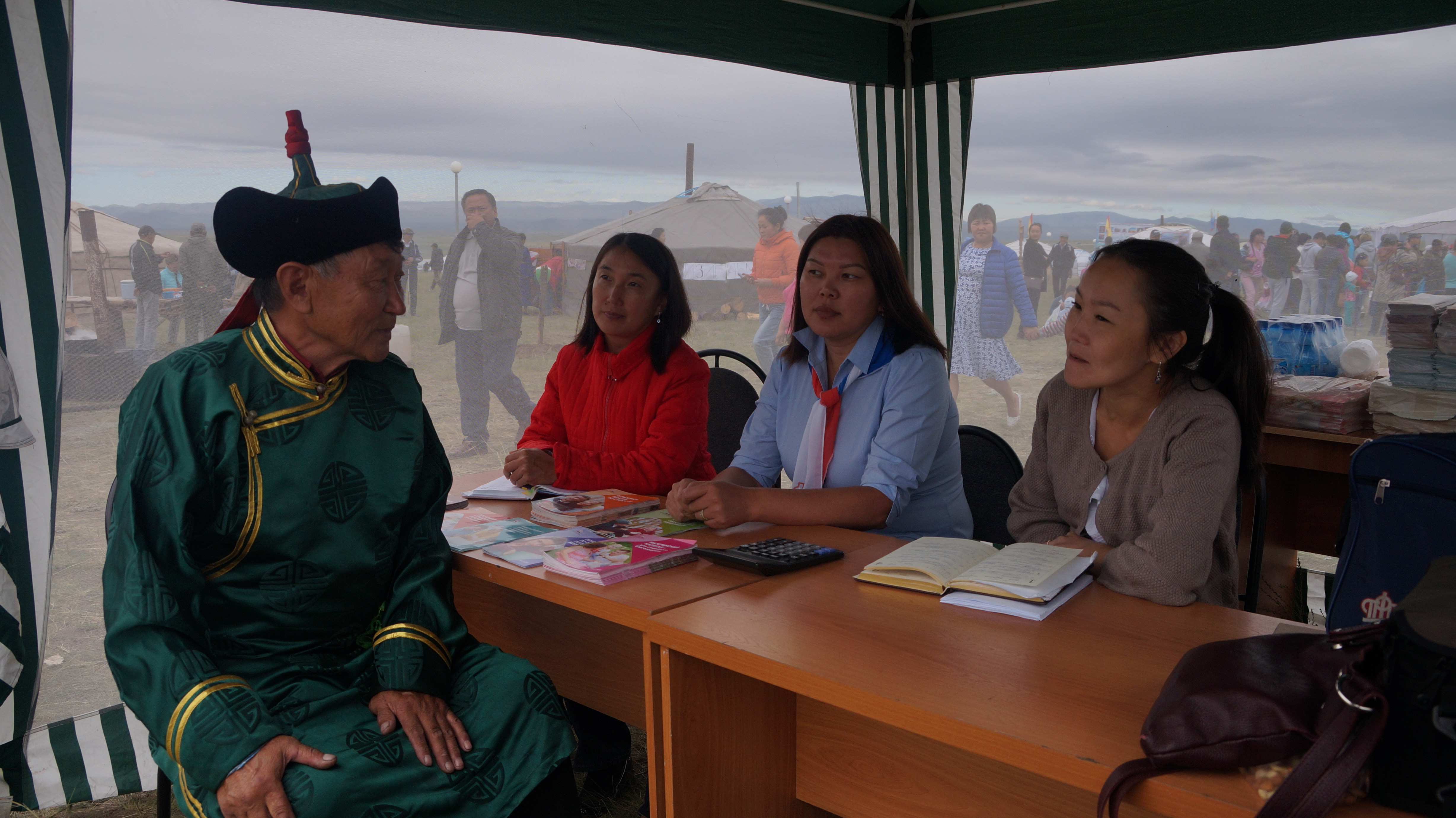 Специалисты Отделения и УПФР - участники республиканского праздника «Наадым»