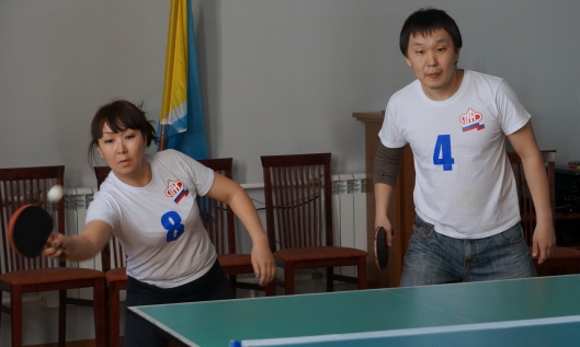 В Отделении прошли командные соревнования по настольному теннису 