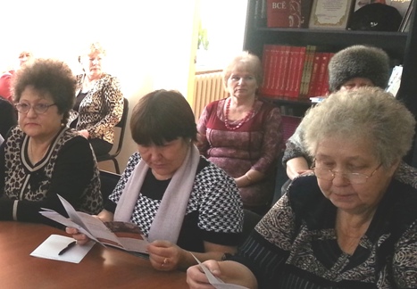 Встреча с ветеранами Голышмановского района 