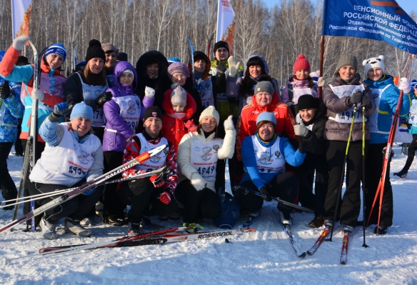 Февраль – время для лыжных гонок