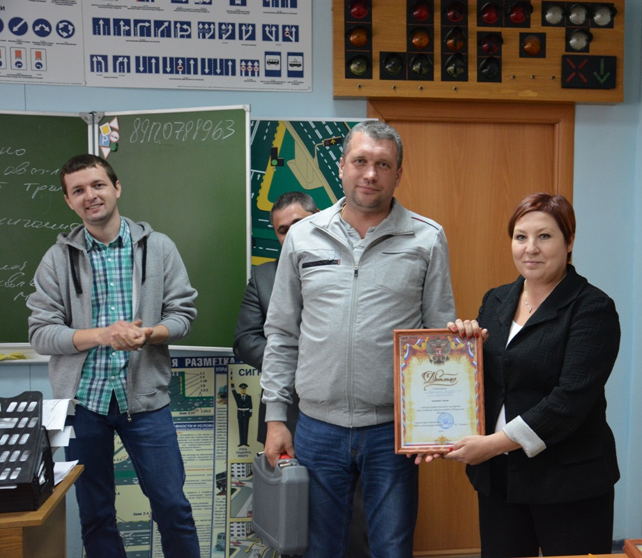 Лучший водитель ПФР работает в г.Ишиме