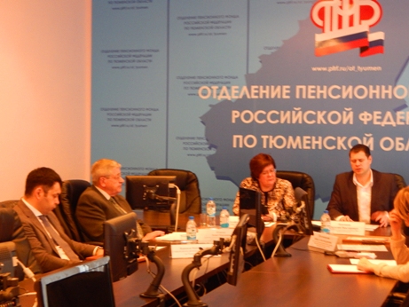 Видеовстреча по подведению итогов совместной работы  ПФР, СПР, ОНФ,  профсоюзов в 2015 году