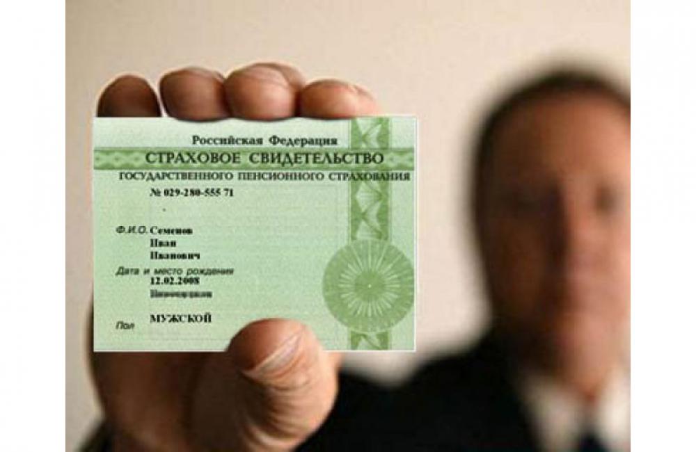 Пенсионный фонд выдает СНИЛС нового образца