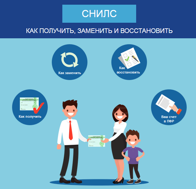 Как получить, заменить и восстановить СНИЛС