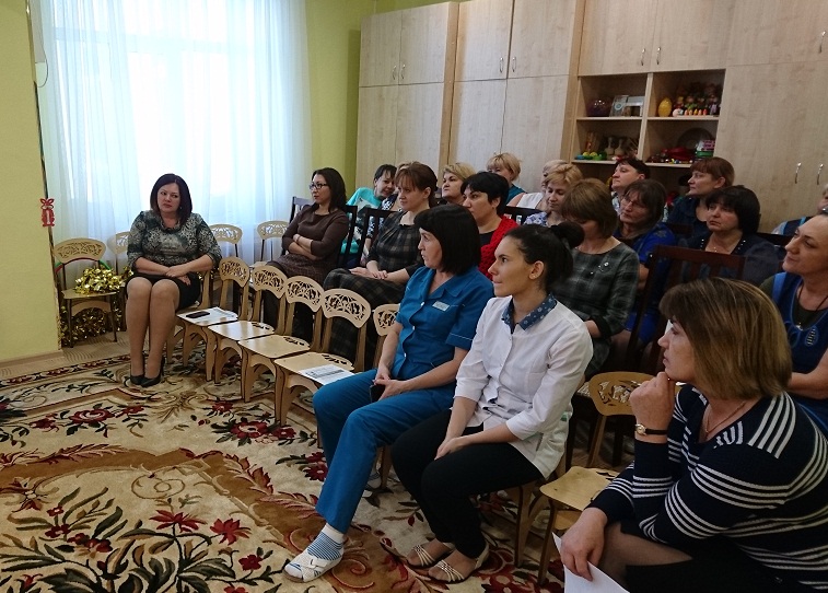 Начальник Губкинского УПФР провела встречу с сотрудниками МАДОУ «Радость»