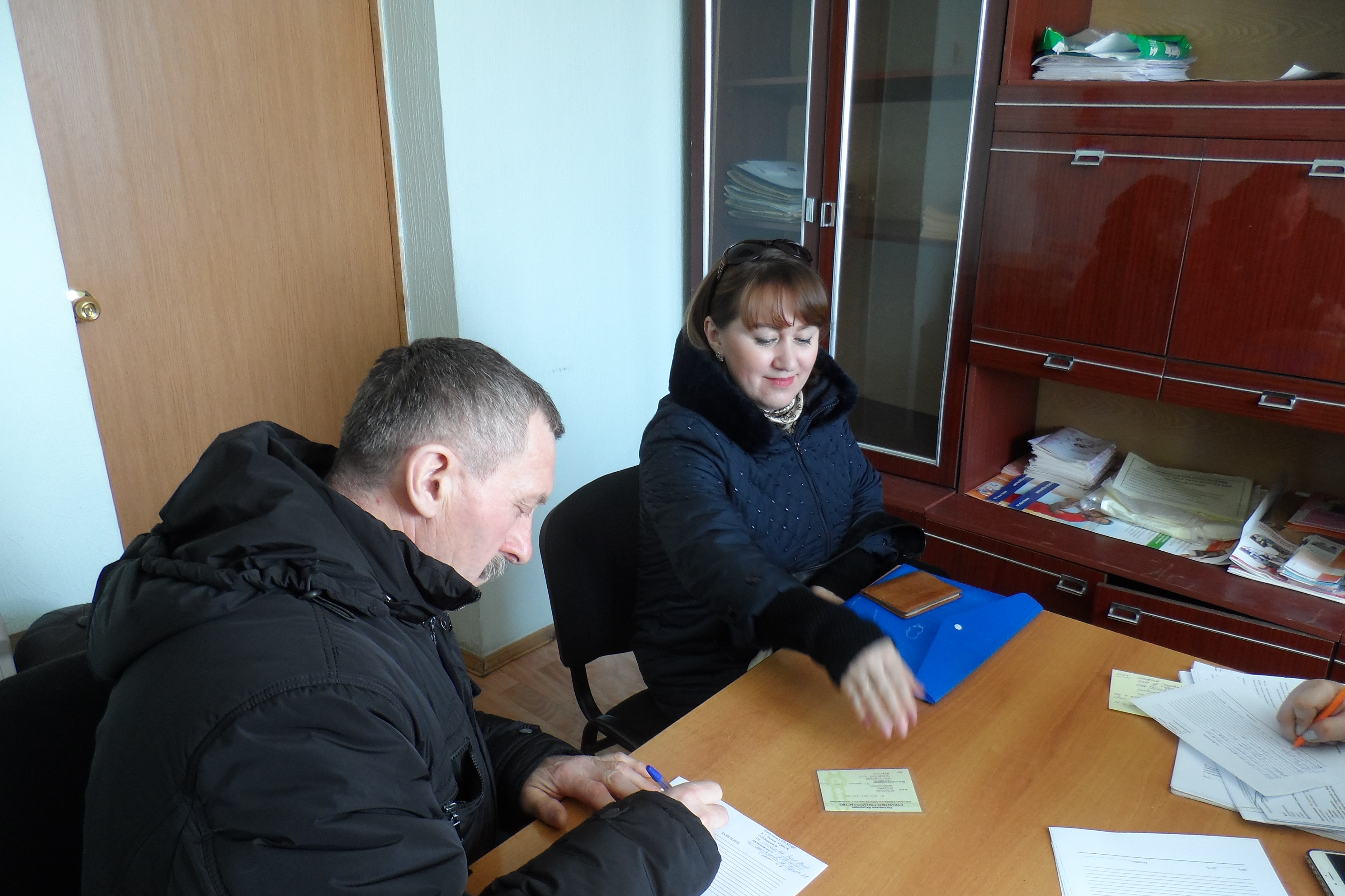 УПФР в г. Новом Уренгое провел выездной прием жителей районов  Коротчаево  и  Лимбяяха.