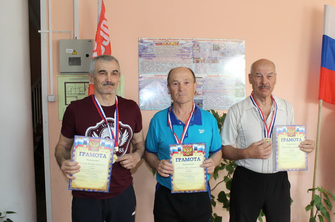  Пенсионеры померялись силами в спорте