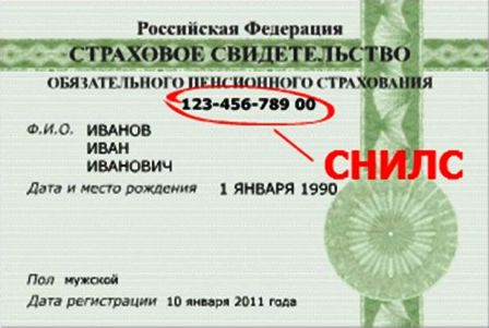 СНИЛС за 2 минуты